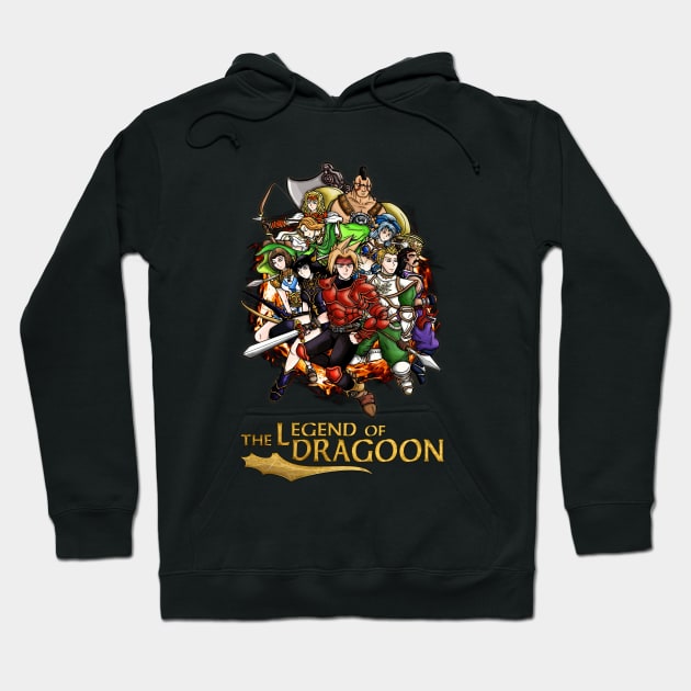 The Legend of Dragoon Heroes Hoodie by WarioPunk